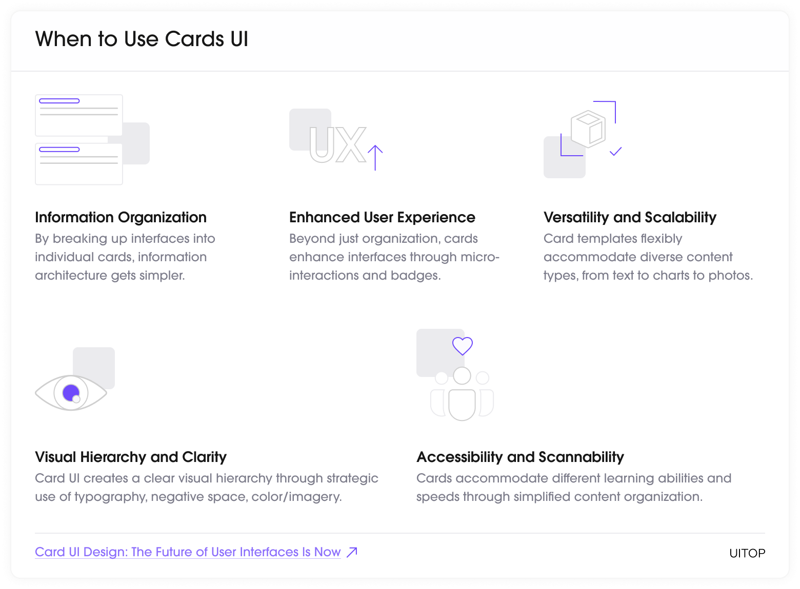 cards UI