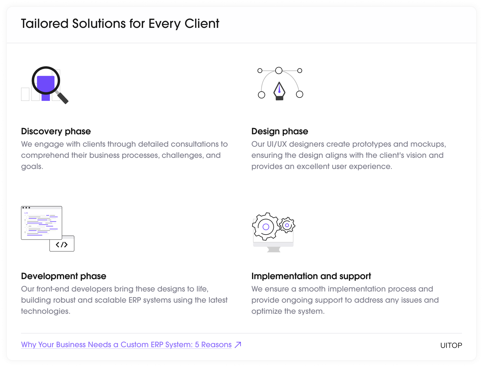 Custom ERP System Solutions
