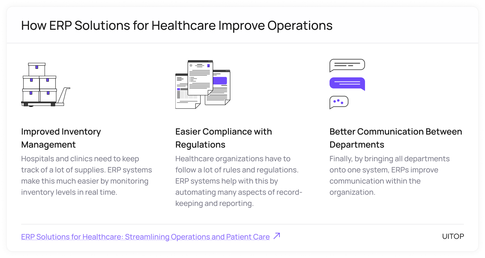 ERP Solutions for Healthcare - 2