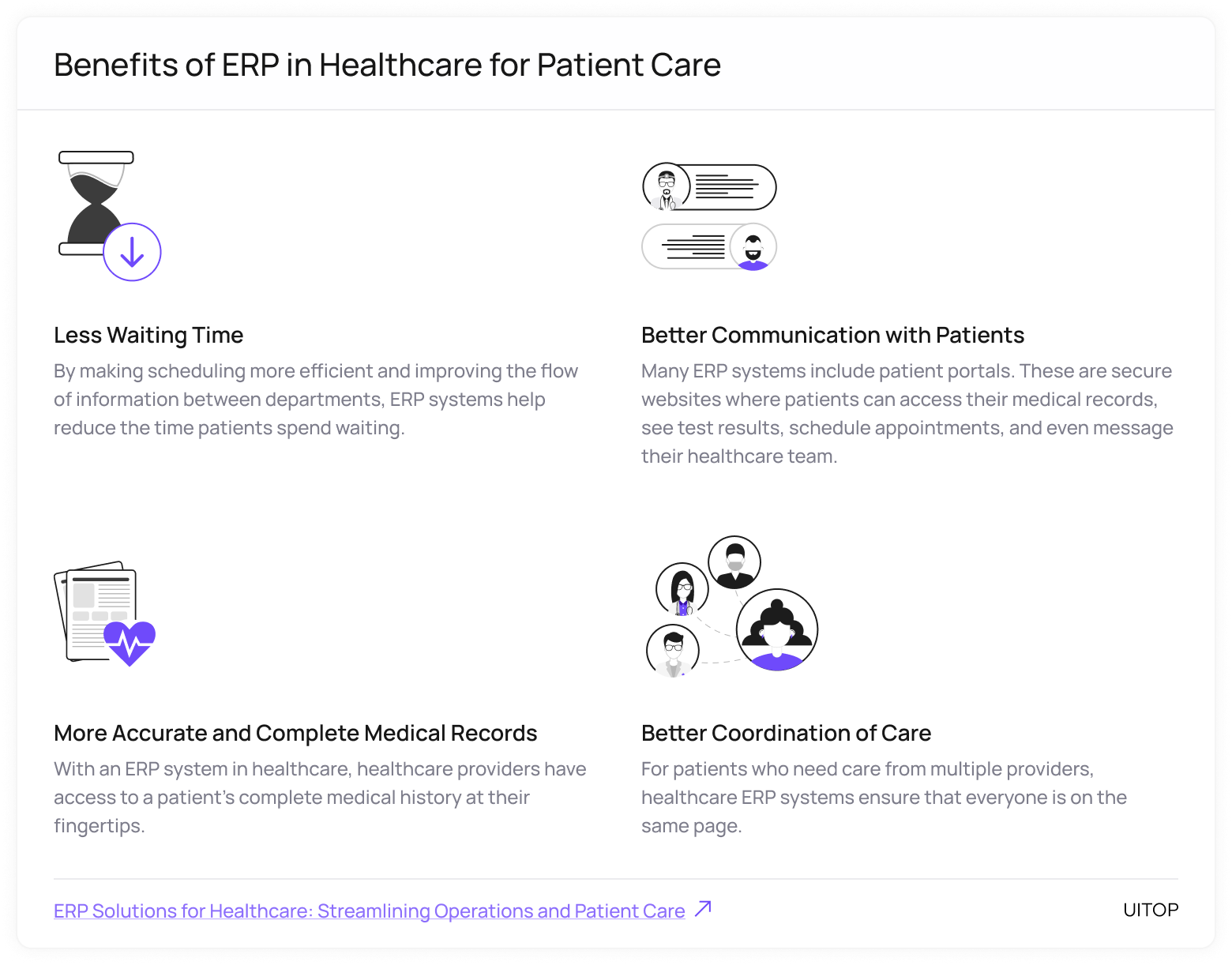 Benefits of ERP in Healthcare - 1
