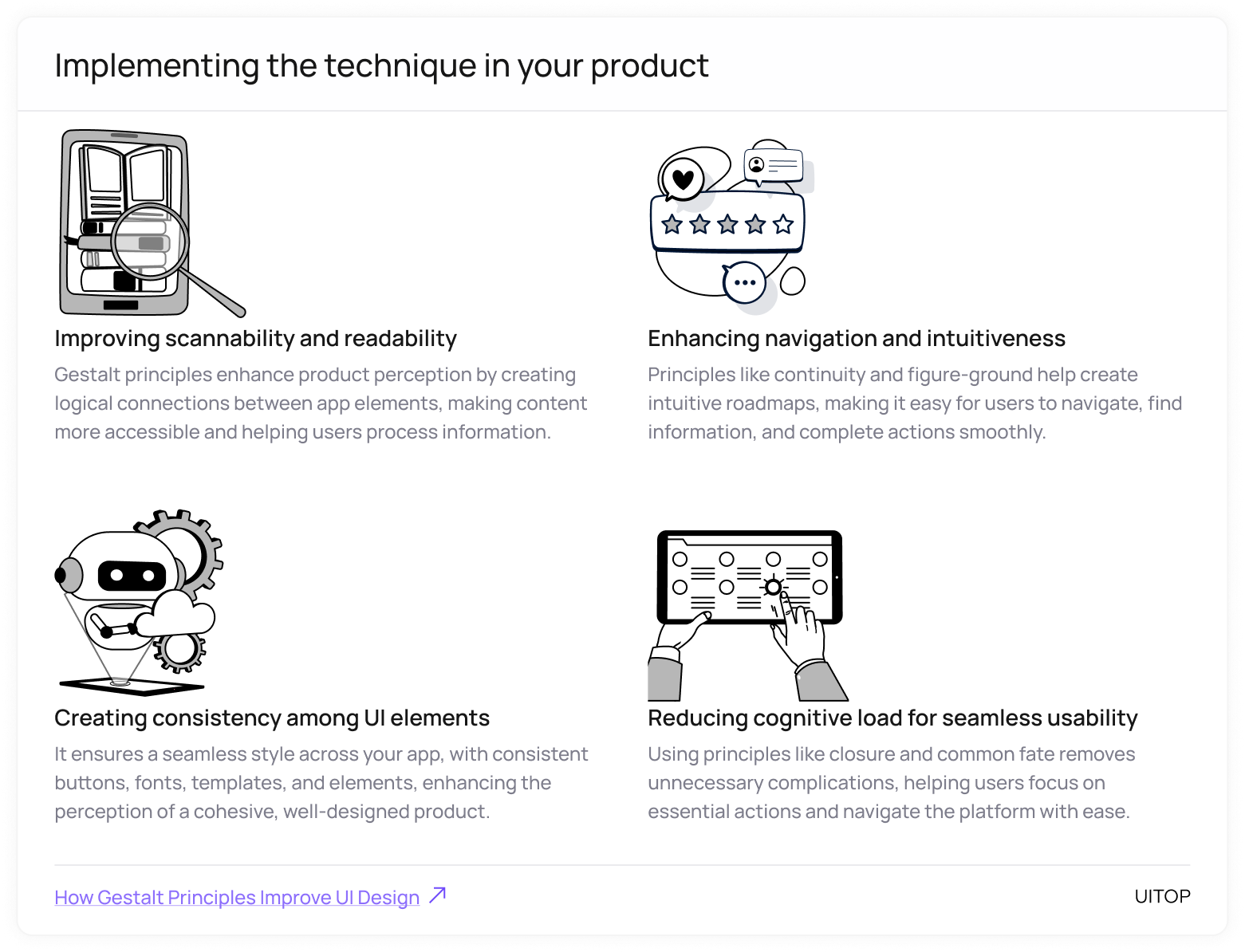 Gestalt Principles in UI/UX Design