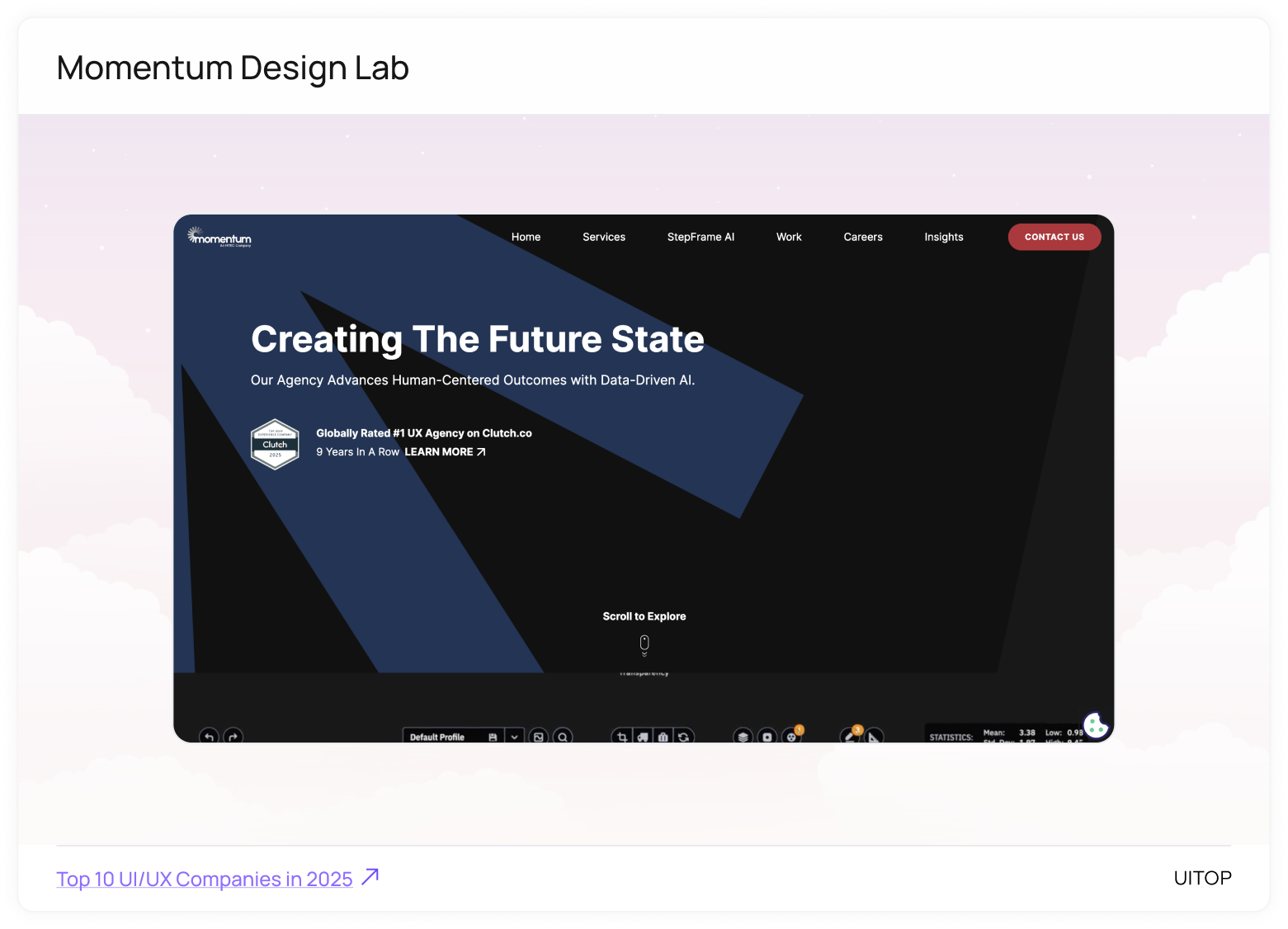 UI/UX company Momentum Design Lab