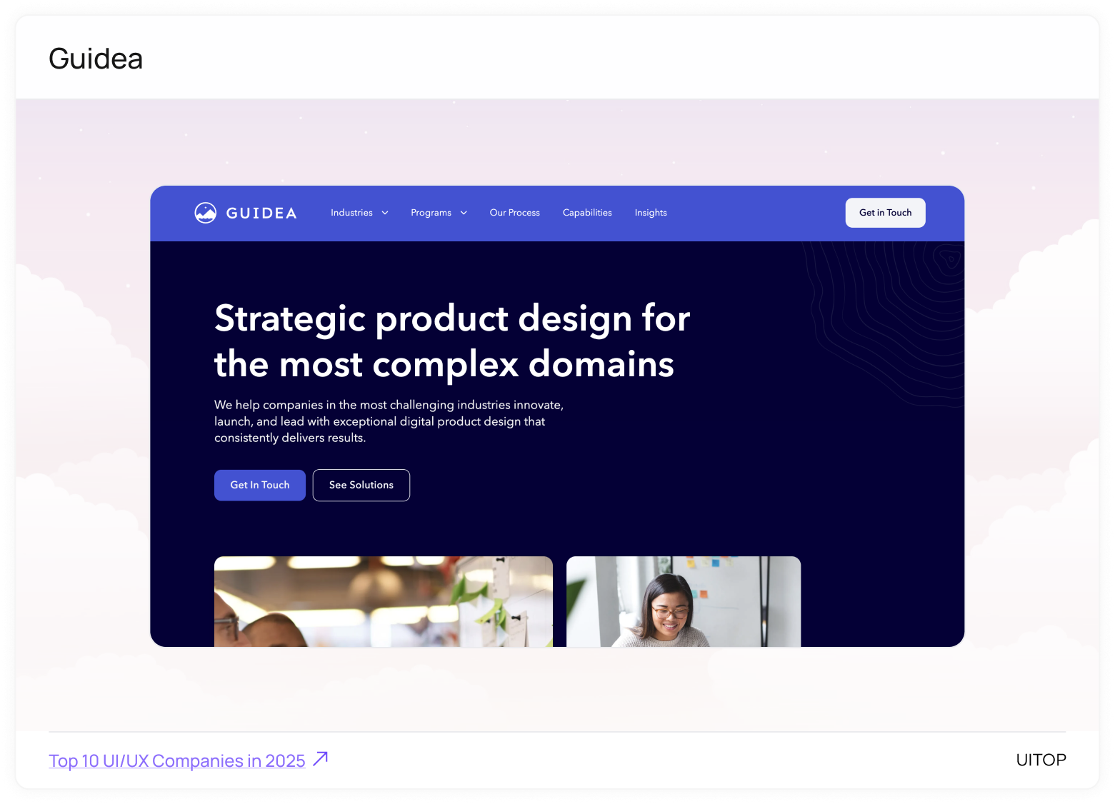 UI/UX company Guidea