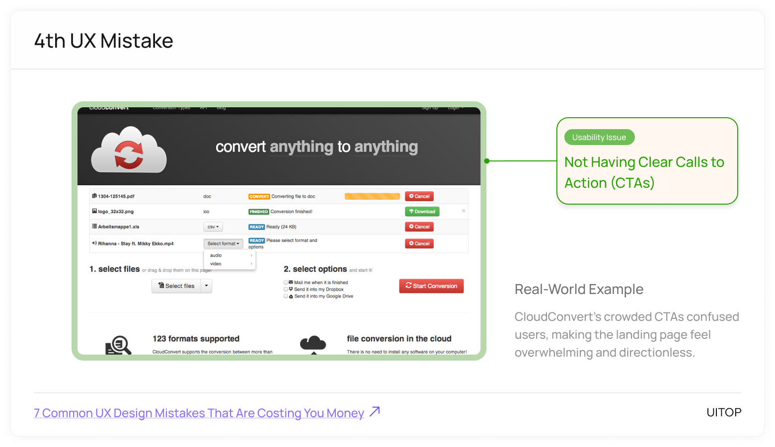 UX mistake - 4