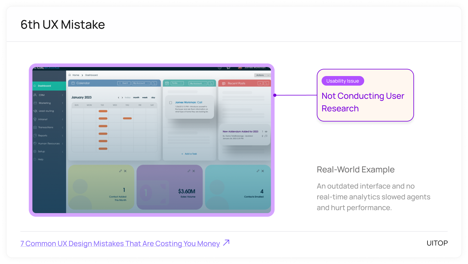 UX mistake - 6