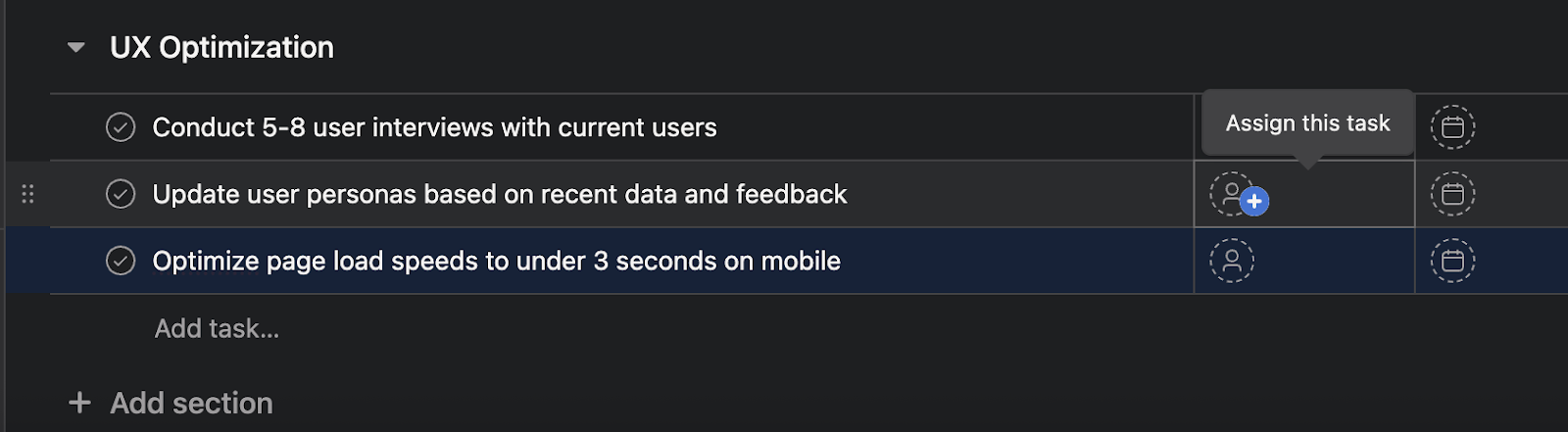 Asana's approach