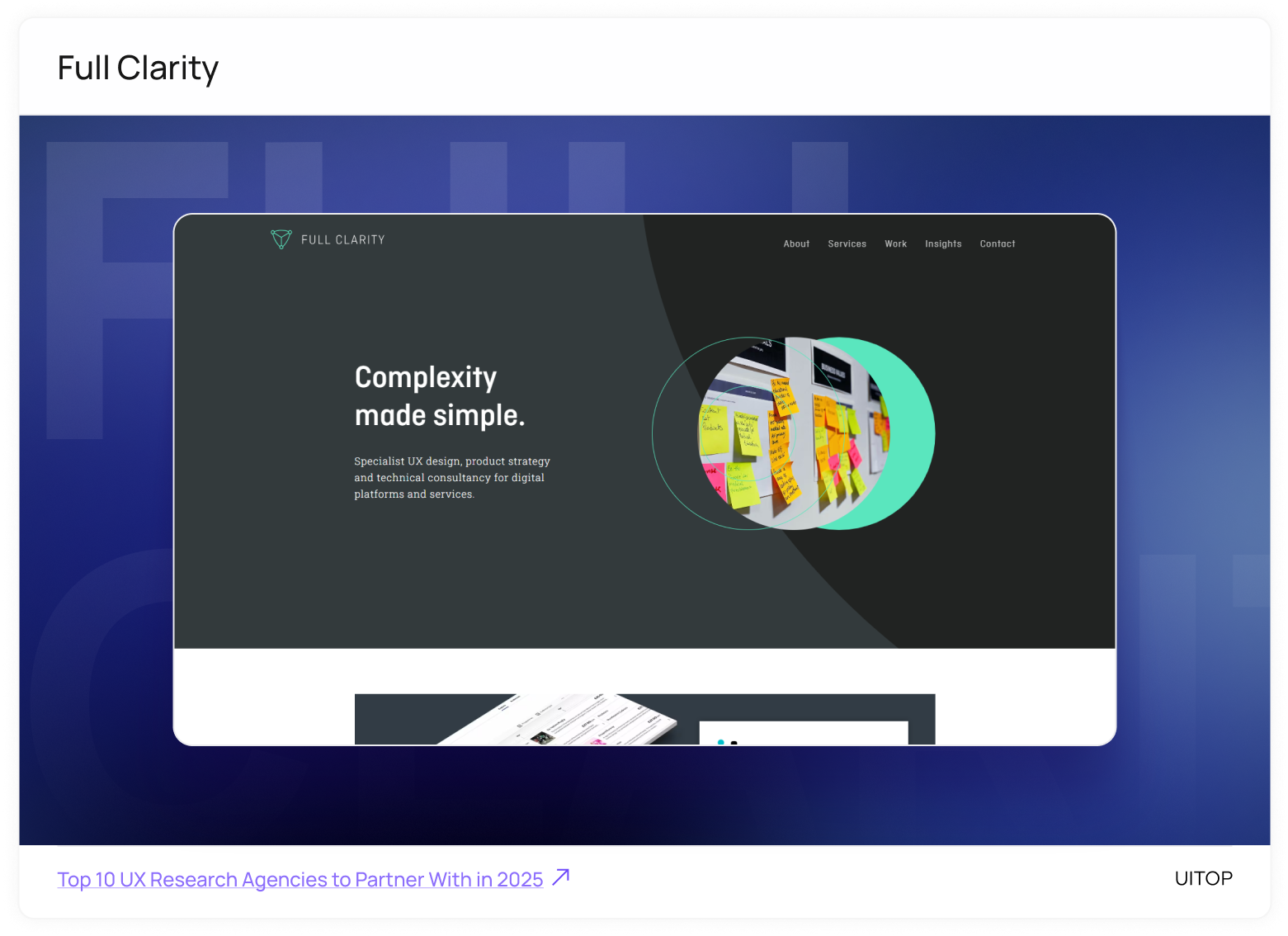 Full Clarity UX Research Agency