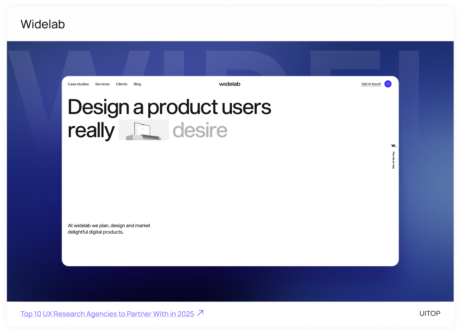 Widelab UX Research Agency
