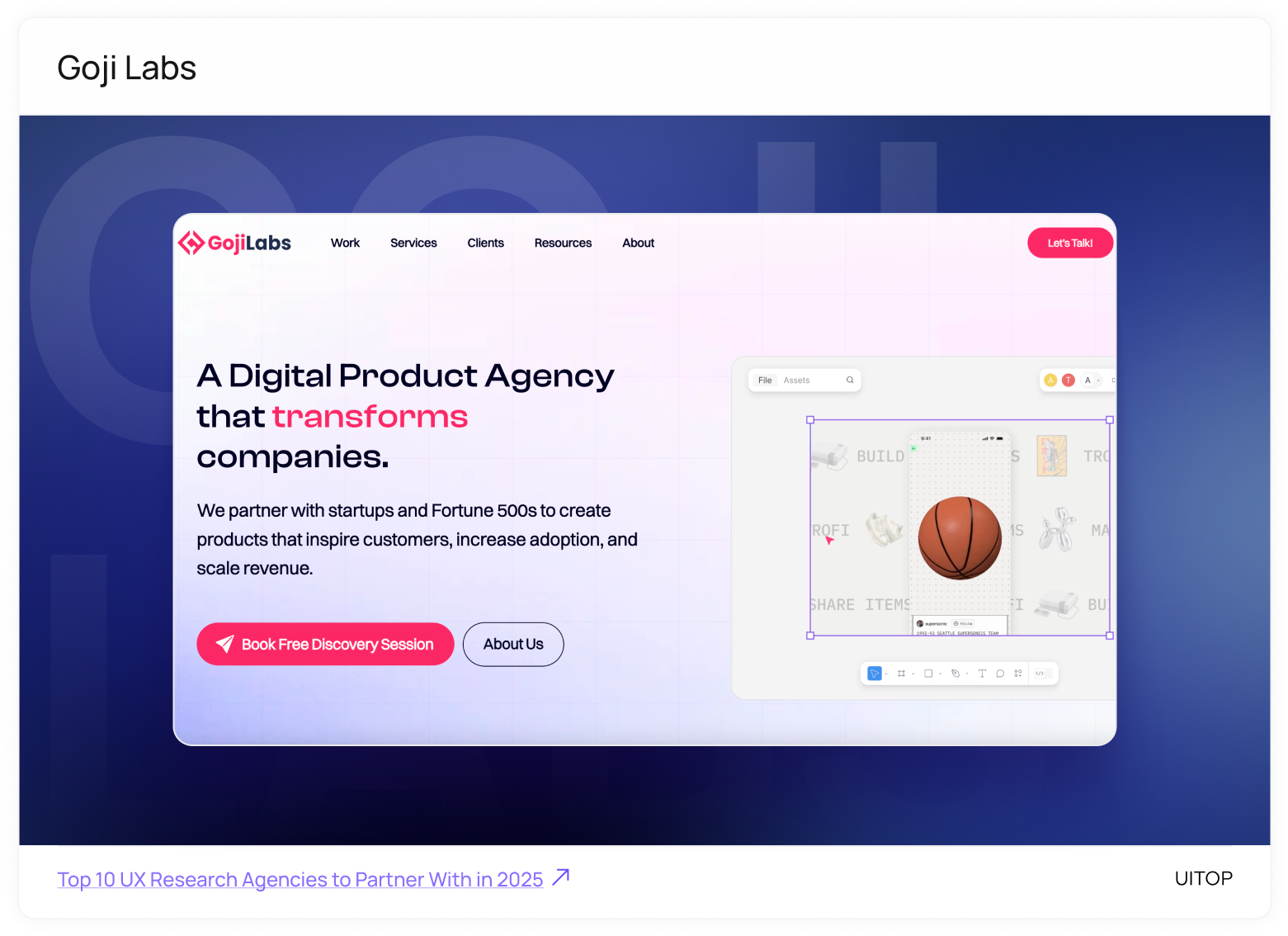Goji Labs UX Research Agency