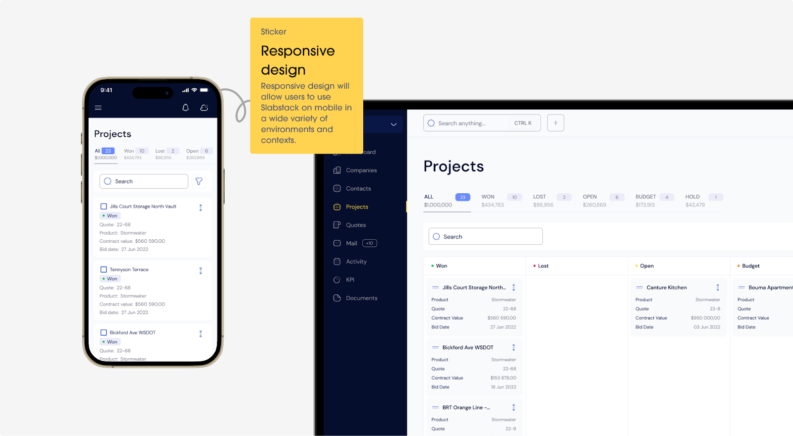 SaaS product design