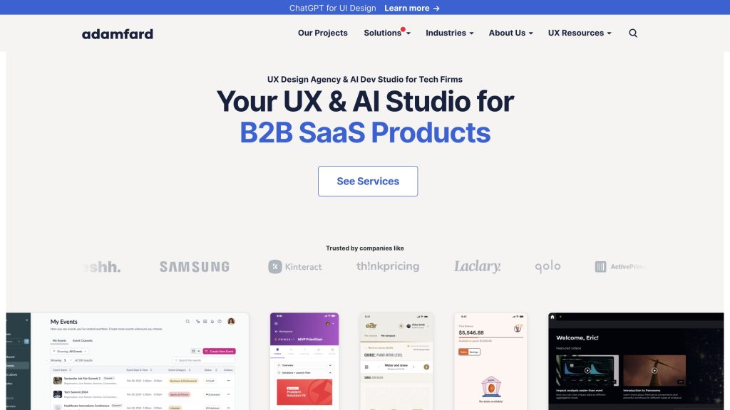 Adam Fard UX Studio