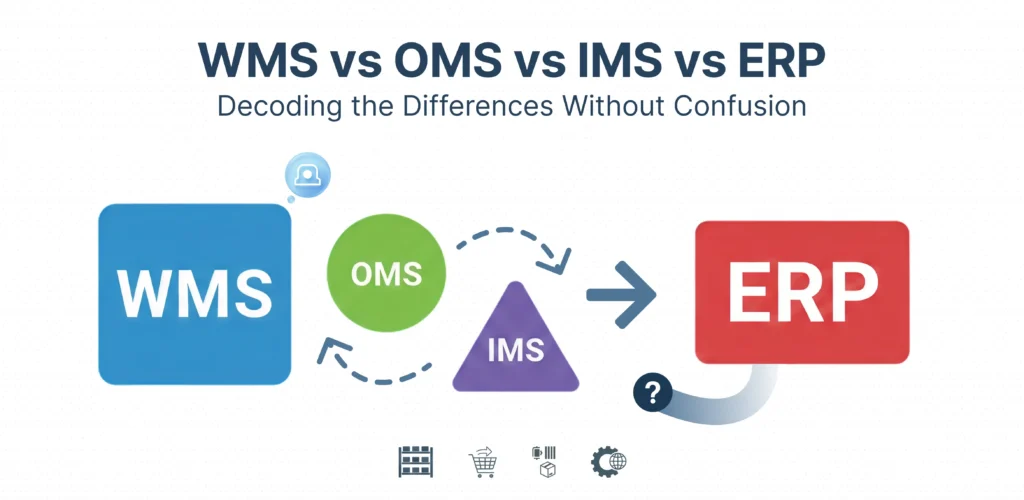 WMS vs. OMS vs. IMS vs. ERP