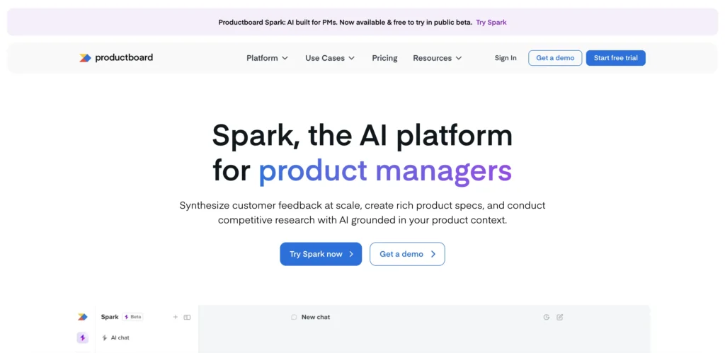 Productboard AI Tools for Product Thinking